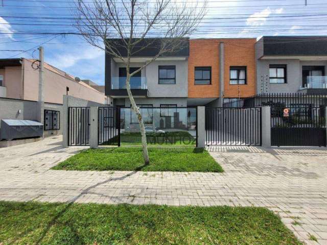 Sobrado com 3 dormitórios à venda, 119 m² por R$ 699.000,00 - Portão - Curitiba/PR