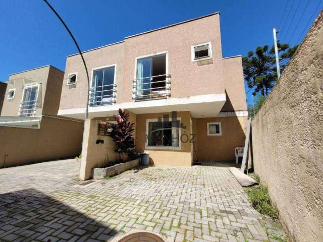 Sobrado com 3 dormitórios à venda, 89 m² por R$ 485.000,00 - Santa Cândida - Curitiba/PR