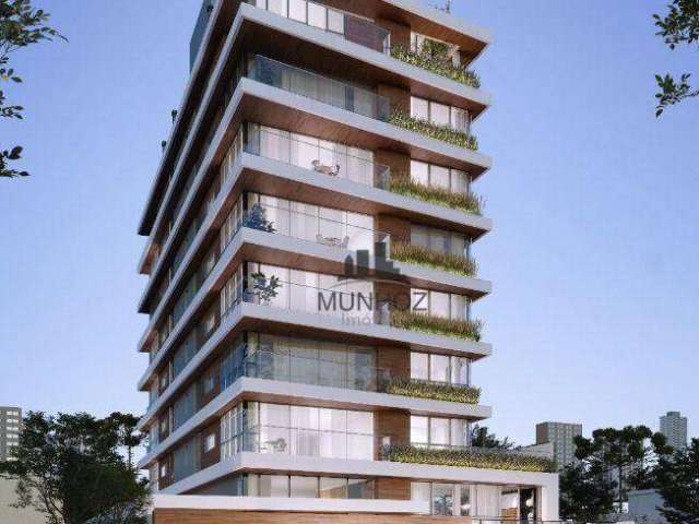 Cobertura duplex com 3 dormitórios à venda, 207 m² por R$ 3.980.000 - Água Verde - Curitiba/PR