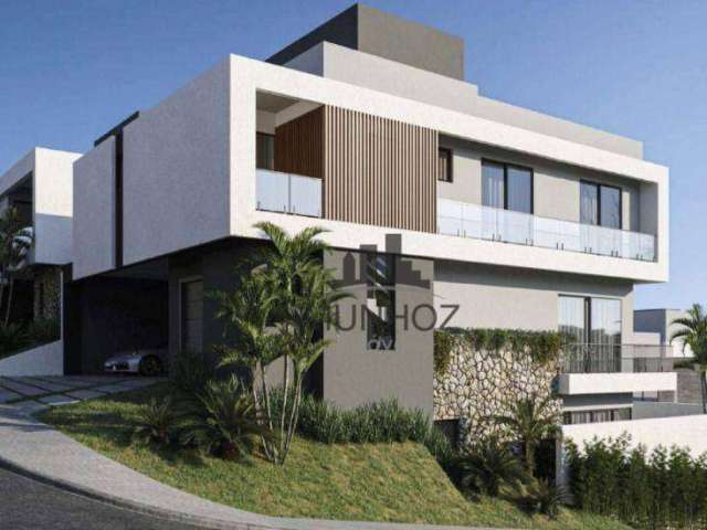 Casa com 4 dormitórios à venda, 378 m² por R$ 4.080.000,00 - Santa Felicidade - Curitiba/PR