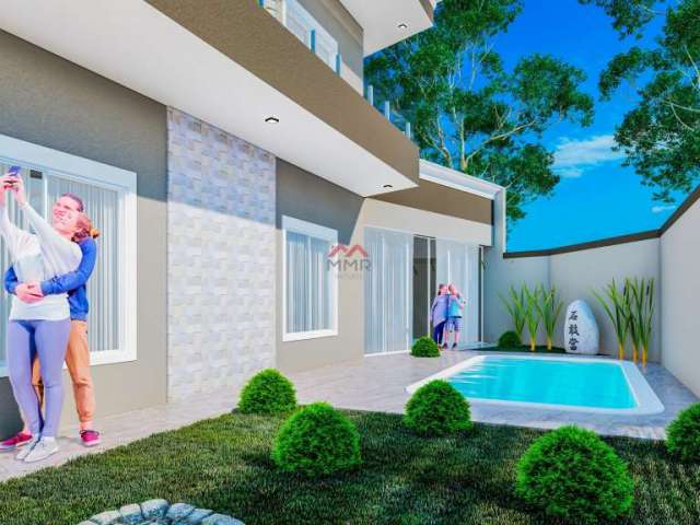 Casa com 3 quartos à venda na Maria Prosdocimo Franceschi, Vila Nova, Araucária, 136 m2 por R$ 950.000
