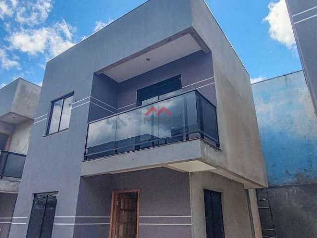 Casa em condomínio fechado com 2 quartos à venda na Rua Cyro Correia Pereira, Cidade Industrial, Curitiba, 85 m2 por R$ 320.000