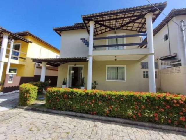 Casa em condomínio fechado com 4 quartos à venda na Rua Jorge Amado, Buraquinho, Lauro de Freitas, 122 m2 por R$ 820.000