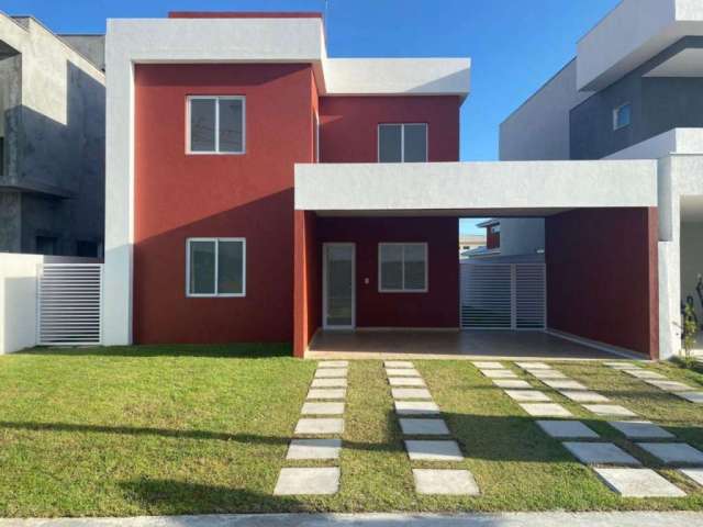Casa em condomínio fechado com 3 quartos à venda na Avenida Vinte e Oito de Setembro, Centro, Camaçari, 203 m2 por R$ 740.000