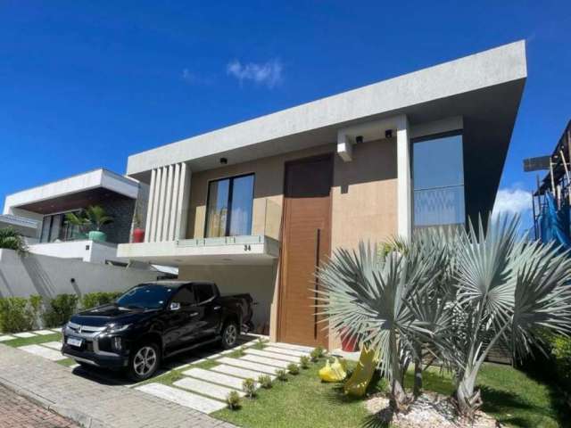 Casa em condomínio fechado com 5 quartos à venda na Rua Priscila B Dutra, Buraquinho, Lauro de Freitas, 360 m2 por R$ 2.900.000