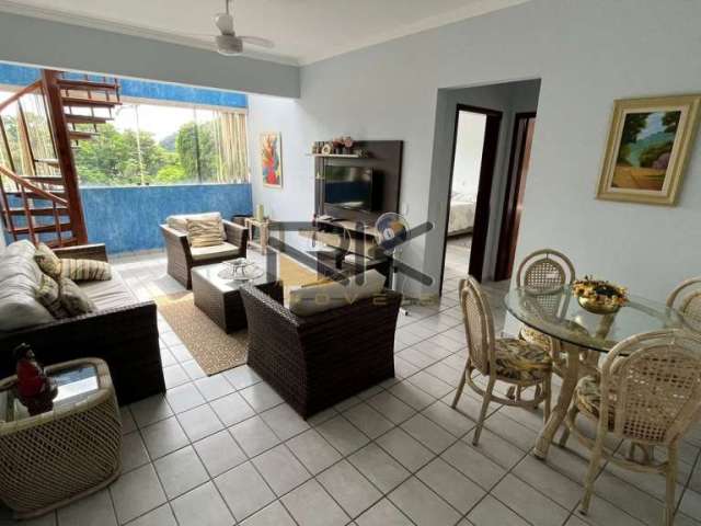Cobertura Duplex TENÓRIO em Ubatuba-SP com 3 suítes,varanda gourmet com churrasqueira e piscina privativa,2 vagas de garagem