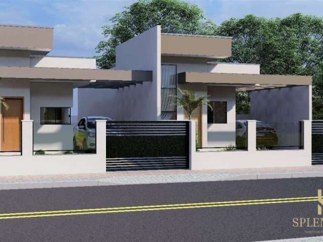 Casa à venda com 2 dormitórios (1 suíte) no bairro Warnow - Indaial/SC