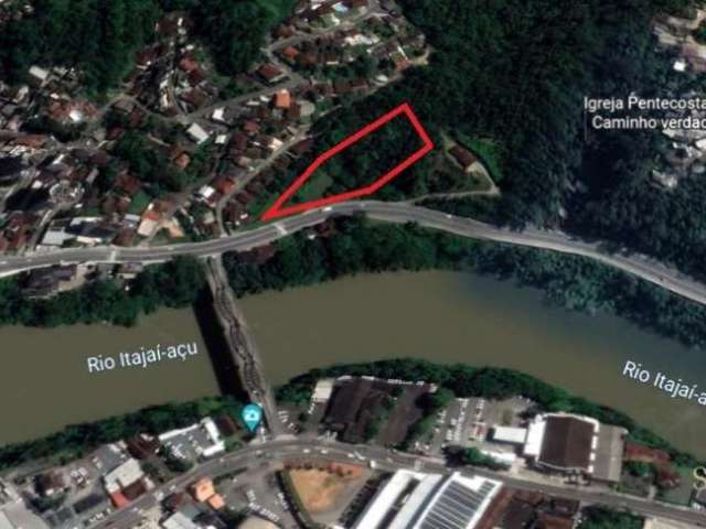 Terreno à venda, 3595 m² por R$ 1.500.000,00 - Ponta Aguda - Blumenau/SC