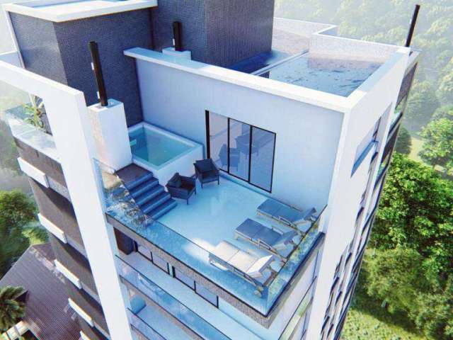 Cobertura com 3 dormitórios à venda, 175 m² por R$ 2.550.000,00 - Praia Brava - Itajaí/SC