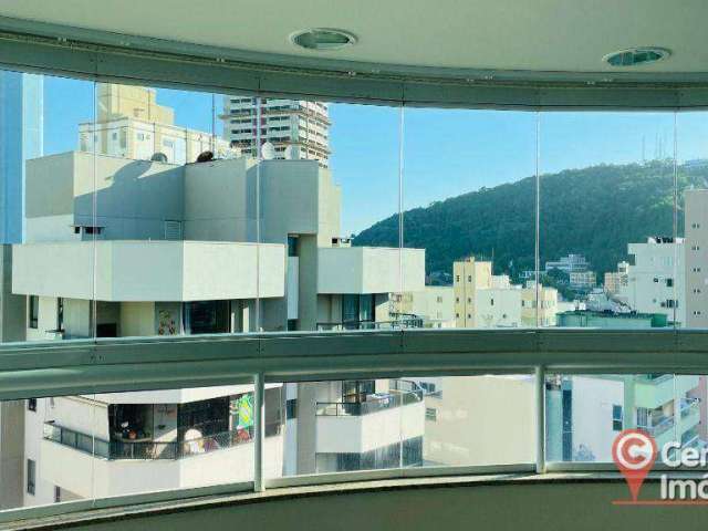 Apartamento em rua reta ao mar, com 3 dormitórios à venda, 136 m² por R$ 1.800.000 - Centro - Balneário Camboriú/SC