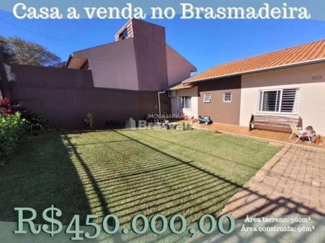 Casa com 2 quartos à venda na NÃO INFORMADO, Brazmadeira, Cascavel por R$ 450.000