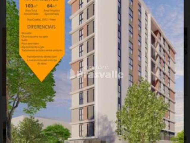 Apartamento com 1 quarto à venda na Rua Cuiabá, 2832, Neva, Cascavel, 56 m2 por R$ 399.514