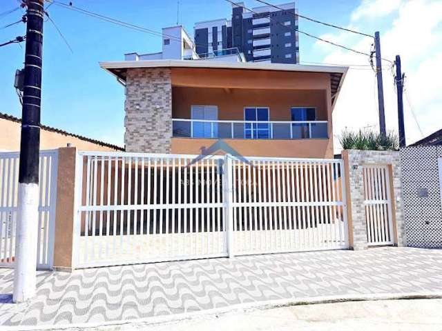 Casa com 3 quartos à venda na Praça A, 32, Vila Mirim, Praia Grande, 70 m2 por R$ 320.000