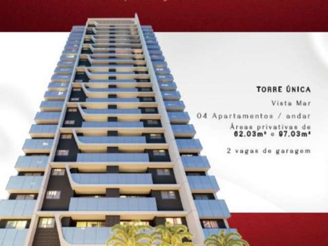 Apartamento no Meireles, Vista Mar ( 01 quarteirão da Avenida Beira Mar ) Sala, Varanda, 02 ou 03 quartos, Cozinha, Área de Serviço, 02 Vagas, Condominio com Lazer Completo, entrega em Fevereiro 2024.