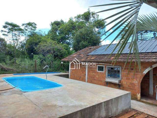 Chácara com 3 dormitórios à venda, 1000 m² por R$ 400.000,00 - Vila Ernestina - Ponta Grossa/PR