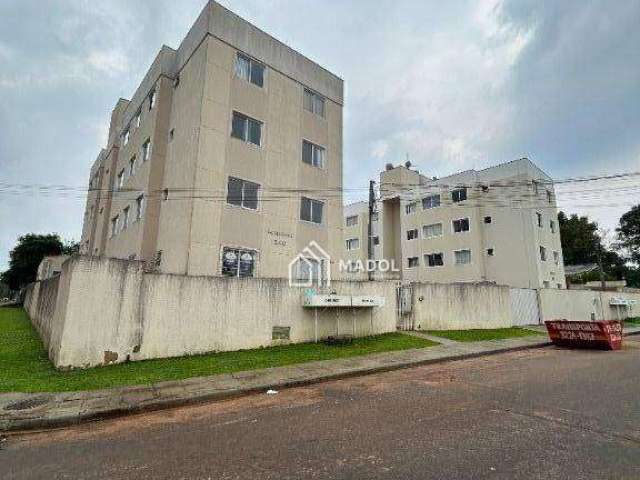 Apartamento com 2 dormitórios à venda, 58 m² por R$ 190.000,00 - Uvaranas - Ponta Grossa/PR
