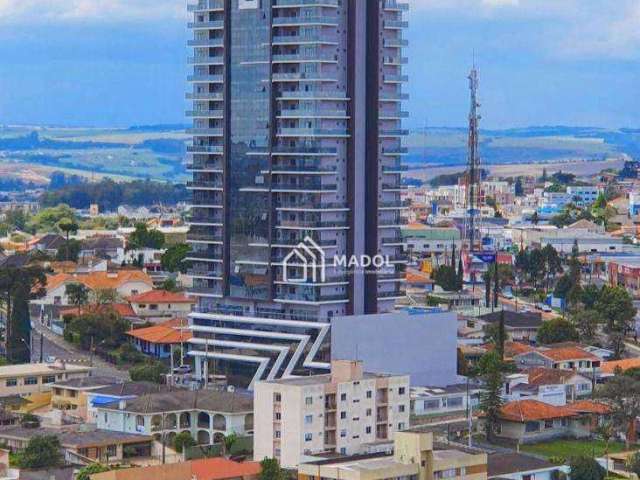 Apartamento com 3 dormitórios - venda por R$ 1.800.000,00 ou aluguel por R$ 7.200,00/mês - Jardim Carvalho - Ponta Grossa/PR