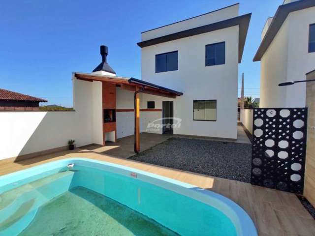 Casa com 4 quartos à venda na Leopoldo Olegário Brenneisen, 999, Centro, Barra Velha, 79 m2 por R$ 600.000