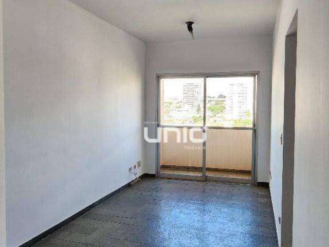 Apartamento com 1 dormitório à venda, 50 m² por R$ 155.000 - Centro - Piracicaba/SP
