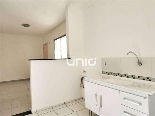 Apartamento com 2 dormitórios à venda, 50 m² por R$ 135.000,00 - Dois Córregos - Piracicaba/SP