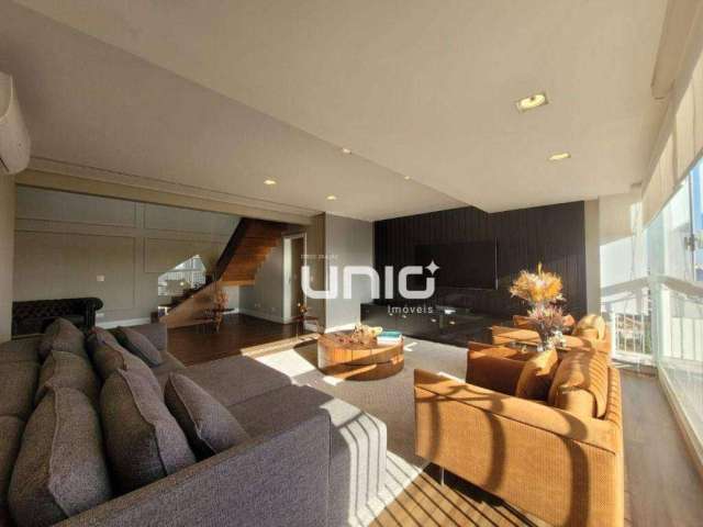Cobertura com 3 dormitórios à venda, 253 m² por R$ 2.000.000,00 - Jardim Elite - Piracicaba/SP