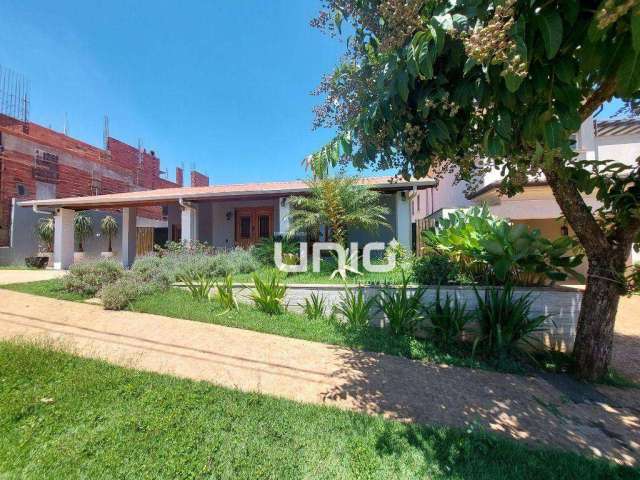 Casa com 4 dormitórios, 340 m² - venda por R$ 2.200.000,00 ou aluguel por R$ 12.415,16/mês - Monte Alegre - Piracicaba/SP