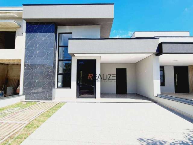Casa com 3 dormitórios à venda, 140 m² por R$ 1.120.000,00 - Condomínio Jardim Brescia - Indaiatuba/SP
