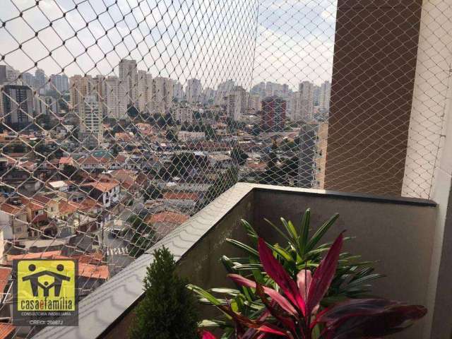 Apartamento com 3 dormitórios sendo 1 suíte  à venda, 81 m² por R$ 650.000 - Vila Gumercindo - São Paulo/SP