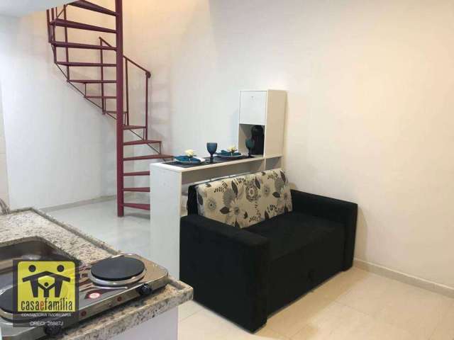 Studio  com 1 dormitório para alugar, 35 m² por R$ 2.028/mês - Vila Dom Pedro I - São Paulo/SP