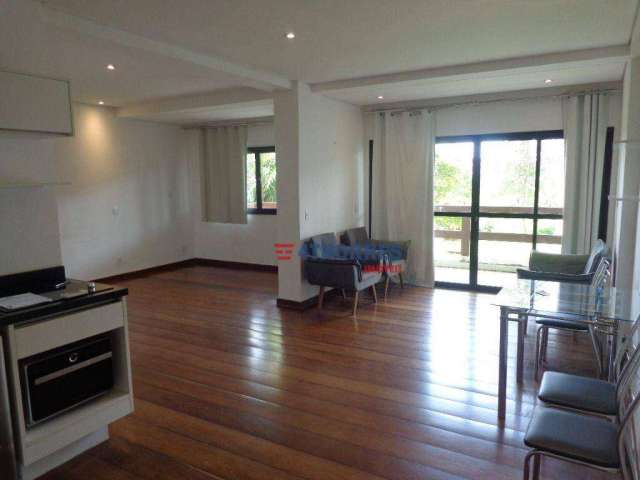 Loft com 1 dormitório, 66 m² - venda por R$ 550.000,00 ou aluguel por R$ 4.200,00/mês - Granja Viana - Cotia/SP