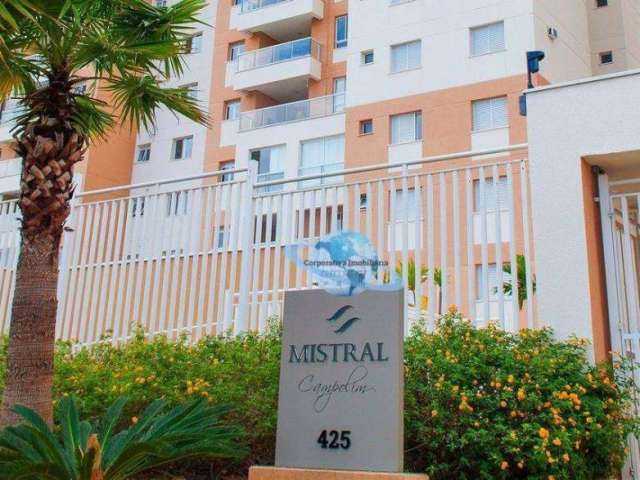Apartamento à venda com 3 dormitórios - Condomínio Mistral Campolim - Sorocaba/SP