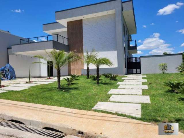 Casa com 3 Suítes, 1escritório/suíte, 2 Lavabos. Área construída 253,34 m² Reserva Jardim Bom Viver, Indaiatuba - SP – Terra Magna