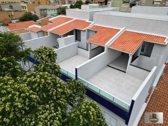 Cobertura Duplex 02 Dormitórios novo à venda Próximo Clube Aramaçã - Santo André/SP.