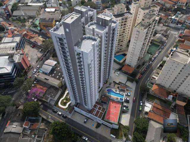 Apartamento 48m² 2 dormitórios , terraço grill,Lazer Completo -Centro de São Bernardo do Campo -SP