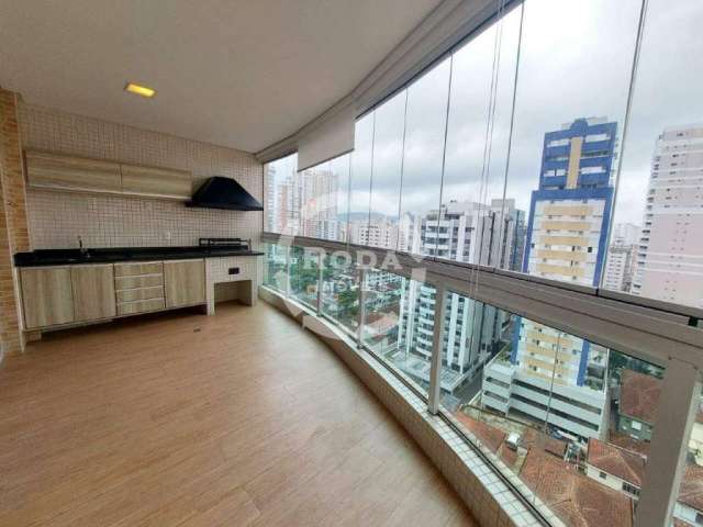 Apartamento 3 suítes com lazer completo - Boqueirão, Santos/SP