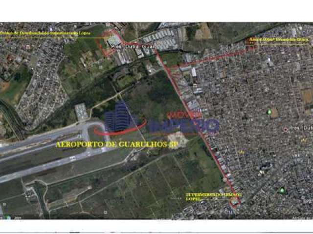 Terreno em condomínio fechado à venda na Rua Maria Paula Motta, 1, Jardim Presidente Dutra, Guarulhos, 6000 m2 por R$ 7.500.000