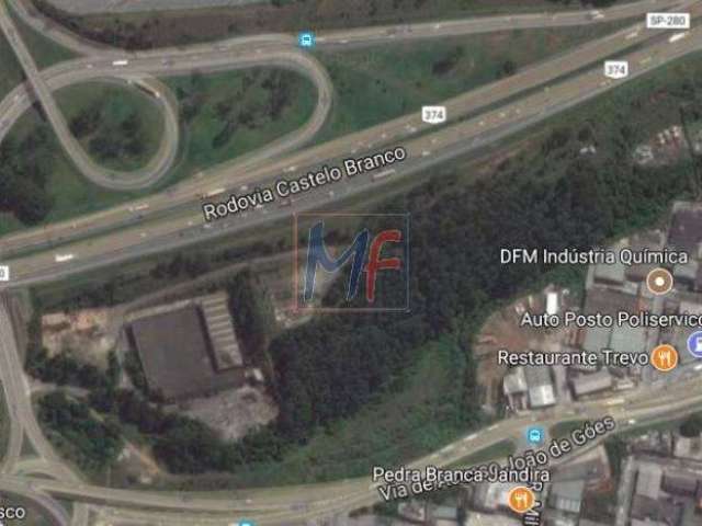REF  9415 - Ótimo Terreno para Venda  bairro  Jd. Itaquiti Barueri -81.000 m2 , potencial construção 2,5 vezes 750 mts frente Castelo Branco