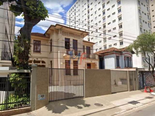 REF: 14.068 - Casarão Sobrado no bairro Consolação construído no século XX, tombado pelo patrimônio Histórico Nacional. Com 720 m²