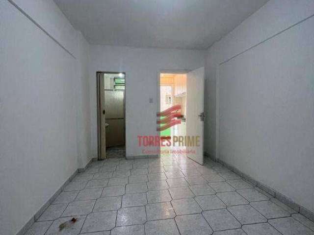 Apartamento com 1 dormitório para alugar, 27 m² por R$ 1.900,00/mês - Aparecida - Santos/SP