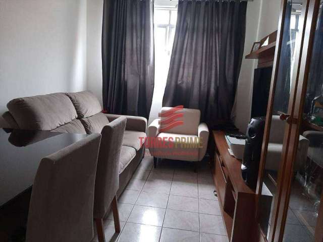 Apartamento com 2 dormitórios à venda, 51 m² por R$ 320.000,00 - Encruzilhada - Santos/SP