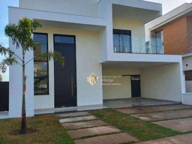 Bela casa com três suítes à venda no condomínio Reserva Central Parque em Salto/SP