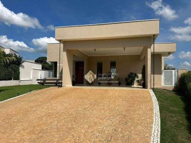 Linda casa inteiramente térrea, com excelente localização, à venda no Condomínio Palmeiras Imperiais em Salto/SP!