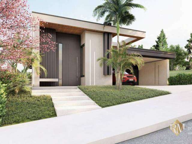 Linda casa nova, em fase de acabamento, à venda no Condomínio Villas do Golfe em Itu/SP