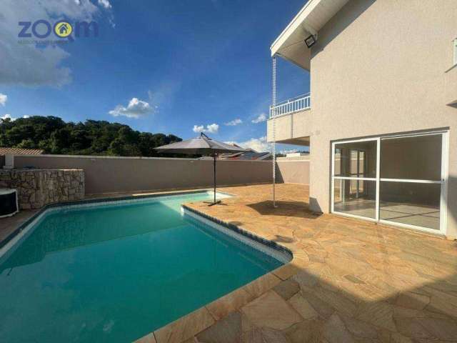 Casa alto padrão com piscina no Condomínio Portal do Paraíso II pra locação - Jundiaí SP