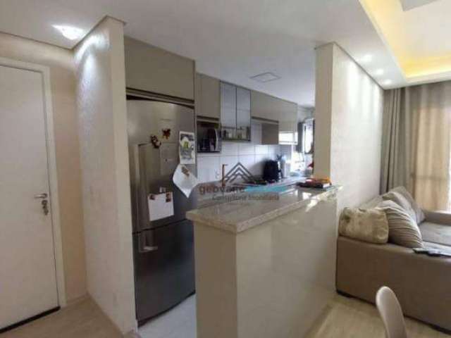 Apartamento com 2 dormitórios à venda, 56 m² por R$ 400.000,00 - Jardim São Carlos - Sorocaba/SP