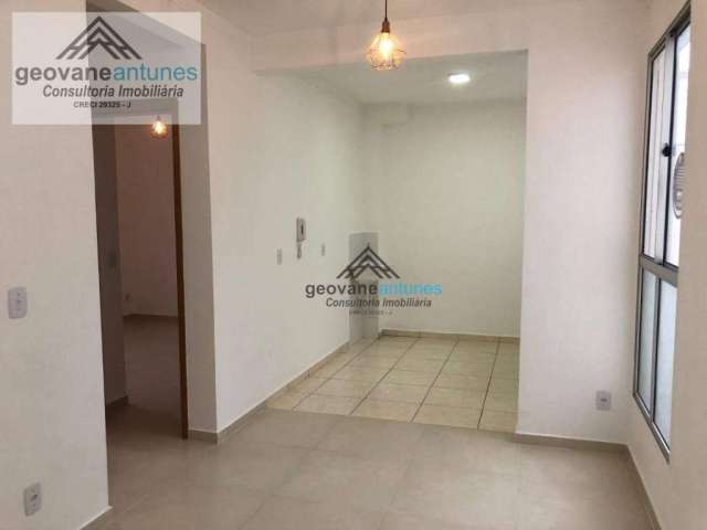 Apartamento com 2 dormitórios à venda, 52 m² por R$ 179.500,00 - Caguaçu - Sorocaba/SP