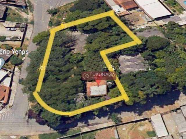 Terreno à venda, 2000 m² por R$ 2.000.000,00 - Parque Residencial Bambi - Guarulhos/SP
