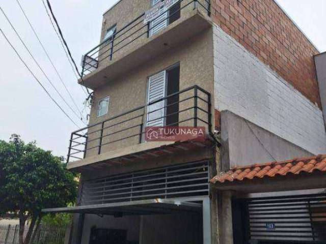 Apartamento com 1 dormitório para alugar, 37 m² por R$ 1.050,00/mês - Vila Galvão - Guarulhos/SP