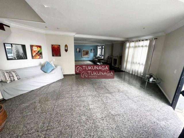 Apartamento Duplex com 3 dormitórios,4 vagas para alugar, 215 m² por R$ 9.000/mês - Vila Suzana - São Paulo/SP