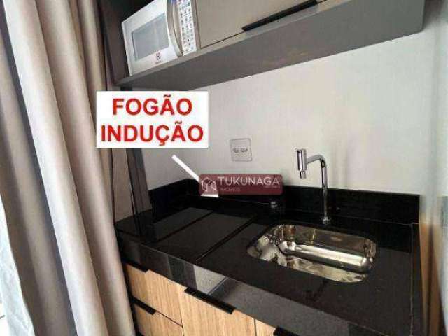 Apartamento com 1 dormitório para alugar, 22 m² por R$ 3.850,00/mês - Moema - São Paulo/SP